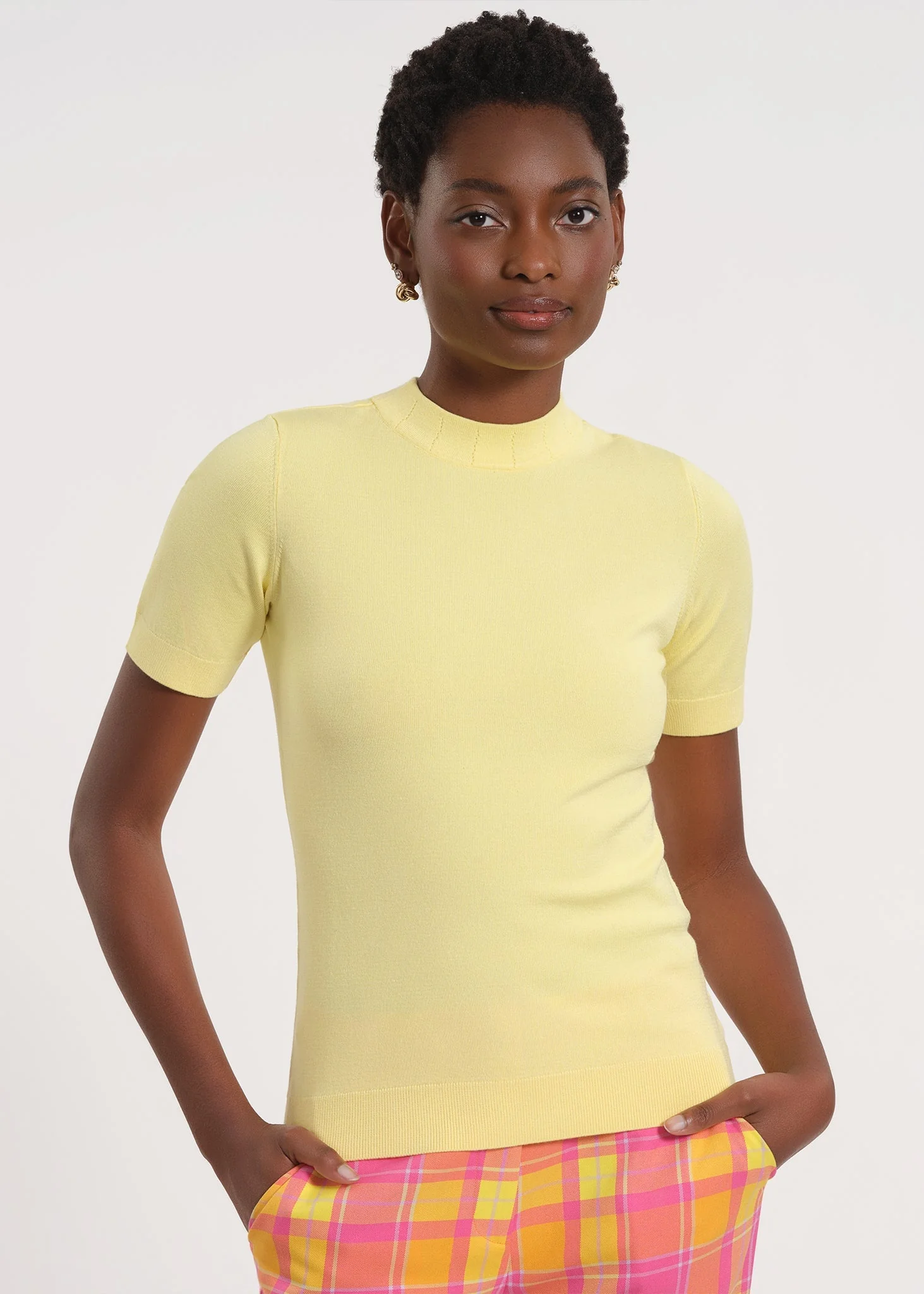 Mock Neck Tops